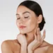 woman with glowing skin after facial treatment